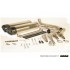 DOUBLE SILENCIEUX POT D'ÉCHAPPEMENT HOMOLOGUÉE MSR ECHAPPEMENT MOTO HONDA VFR 800 V-TECH 2002/09